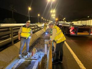 Obras Públicas inicia el lunes la renovación completa del firme de la carretera de Los Chorros entre Arucas y Firgas
