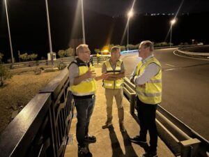 Obras Públicas inicia el lunes la renovación completa del firme de la carretera de Los Chorros entre Arucas y Firgas