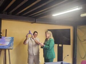 Telde homenajea a Carmen Rosa Santana, Aura García y María del Pilar Hernández por su contribución al trabajo en el mar