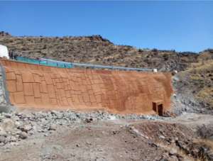 Obras Públicas del Cabildo finaliza la reparación de los muros del tramo de la Carretera entre Santa Lucía y Temisas