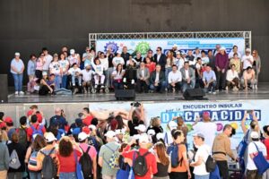 El tercer Encuentro Insular de Gran Canaria por el Día Internacional de las Personas con Discapacidad reunió a cerca de 1.000 participantes
