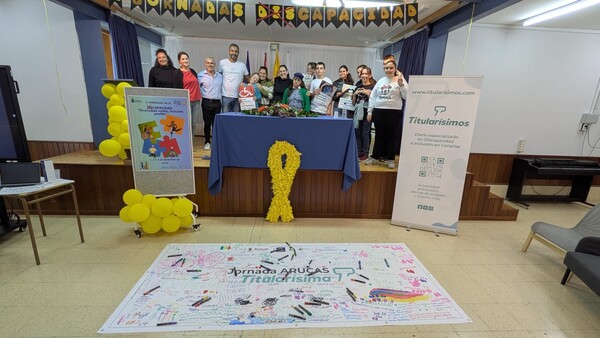 Titularísimos participa en las segundas Jornadas de la Discapacidad del IES Arucas Domingo Rivero Titularísimos participa en las segundas Jornadas de la Discapacidad del IES Arucas Domingo Rivero
