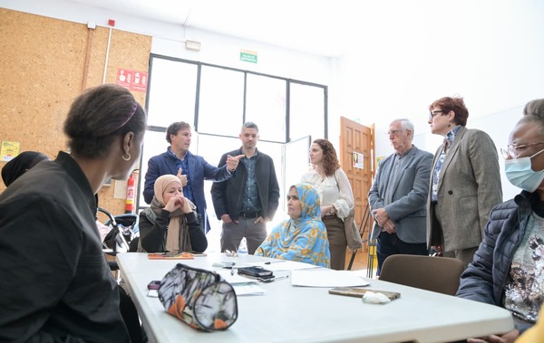 Candelaria Delgado destaca la labor de Ataretaco para atender a las personas más vulnerables Candelaria Delgado destaca la labor de Ataretaco para atender a las personas más vulnerables