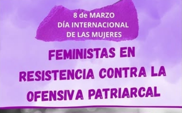 La Aldea organiza transporte para la manifestación del 8M en Las Palmas de Gran Canaria Cartel de la iniciativa