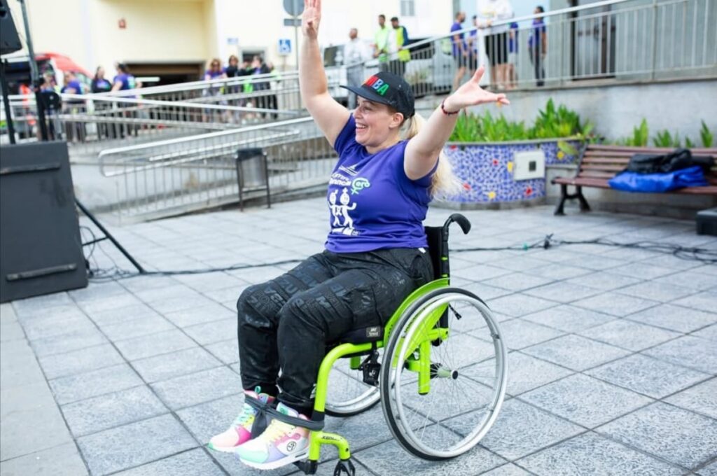 Silvia Arbelo, instructora de Zumba