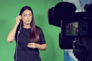 Belén Reynés, intérprete de lengua de signos española