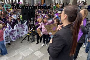 Belén Reynés, intérprete de lengua de signos española