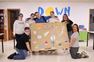 Yurena Domínguez, presidenta de la Asociación Down Las Palmas