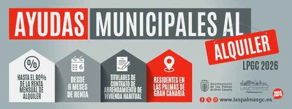 Últimos días para solicitar las ayudas al alquiler en Las Palmas de Gran Canaria Ayudas al alquiler