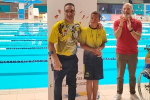 Christian Rodríguez, nadador del CN Discarucas y árbitro de natación