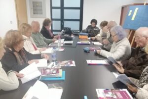 María Luisa Ortega, responsable del club de lectura fácil de la Biblioteca Pública del Estado en Las Palmas