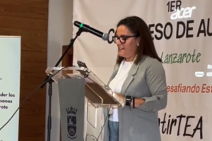 Saula Rodríguez, coordinadora de la Asociación Sentirte