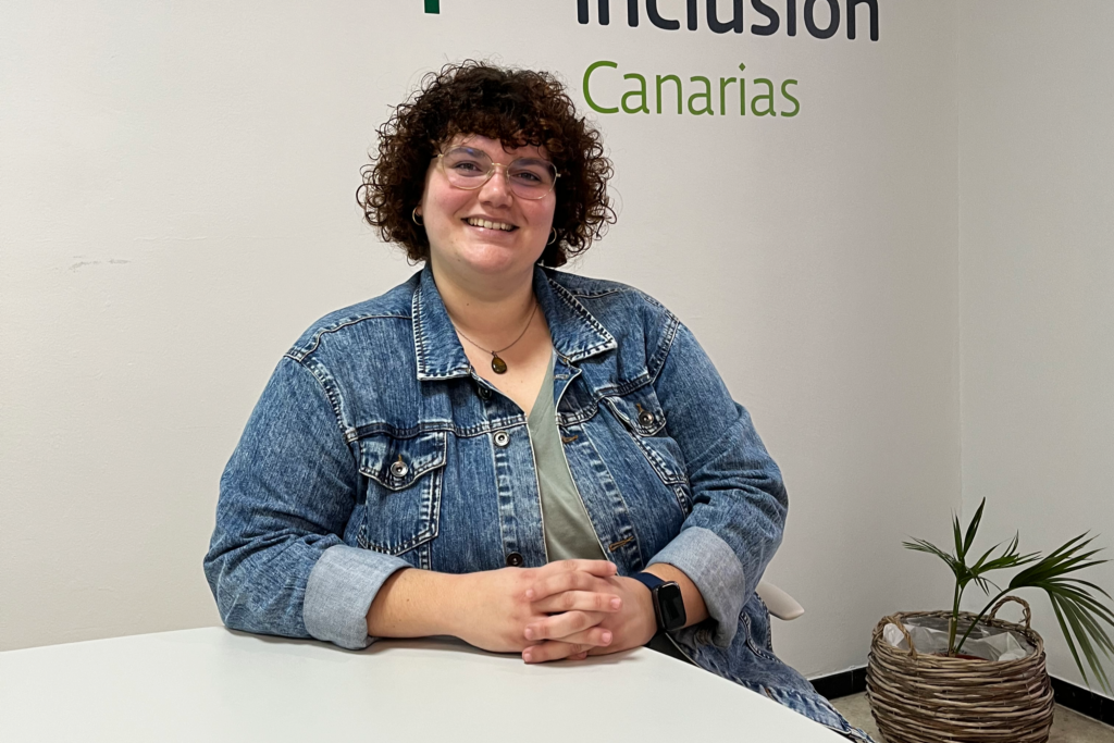Ana Laura Suárez, responsable del área de Igualdad, Diversidad y Sexualidad de Plena inclusión Canarias