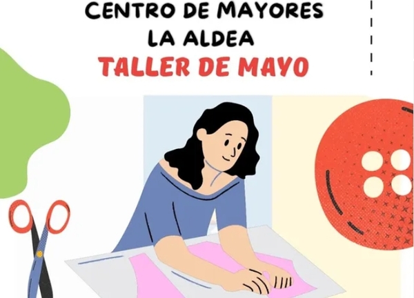 La Aldea organiza un taller de cojín canario para fomentar la creatividad y la tradición Cartel de la actividad