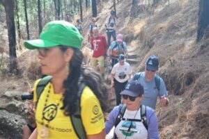 Elena Martínez, responsable de comunicación de la Asociación Montaña Para Todos