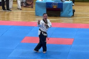 José Salvador, taekwondista del Club Mencey