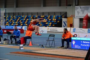 Selena Aguilar, atleta del Club de Atletismo ADASAT Gran Canaria