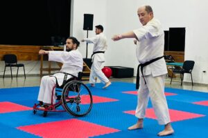 Víctor Guillermo Álvarez, vicepresidente del Club Deportivo Karate Nomae