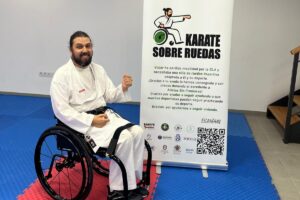 Víctor Guillermo Álvarez, vicepresidente del Club Deportivo Karate Nomae