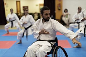 Víctor Guillermo Álvarez, vicepresidente del Club Deportivo Karate Nomae