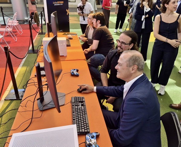 Gran Canaria volverá a convertirse en epicentro del videojuego con más de 175.000 asistentes previstos Augusto Hidalgo, durante el evento
