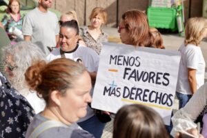 Carolina Buriticá, presidenta de la Plataforma Canaria de Educación Inclusiva