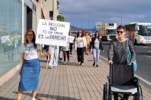 Carolina Buriticá, presidenta de la Plataforma Canaria de Educación Inclusiva
