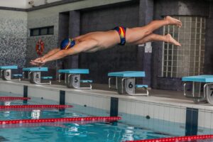 Adrián Santana, nadador del Club Natación Las Palmas 