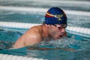 Adrián Santana, nadador del Club Natación Las Palmas 