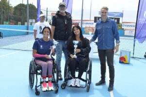 Rebeca Ortega, jugadora del Club de Tenis en Silla de Ruedas Doble Bote
