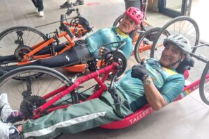 Francisco Sarmiento, presidente del Club Deportivo PAALPA Ciclismo Adaptado