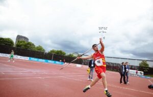 Oliver Rodríguez, campeón de España FEDDI de lanzamiento jabalina