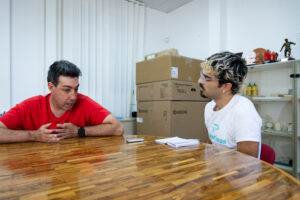 Pablo Angulo, trabajador del Centro Especial de Empleo de Envera en Gran Canaria