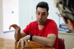 Pablo Angulo, trabajador del Centro Especial de Empleo de Envera en Gran Canaria