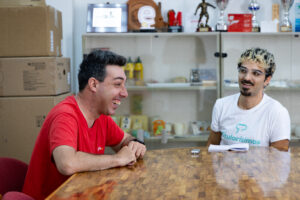 Pablo Angulo, trabajador del Centro Especial de Empleo de Envera en Gran Canaria