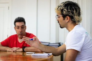 Pablo Angulo, trabajador del Centro Especial de Empleo de Envera en Gran Canaria