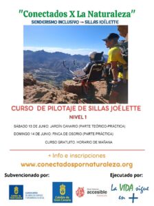 La Asociación La Vida Sigue en Positivo organiza una formación gratuita de pilotaje de Joëlette