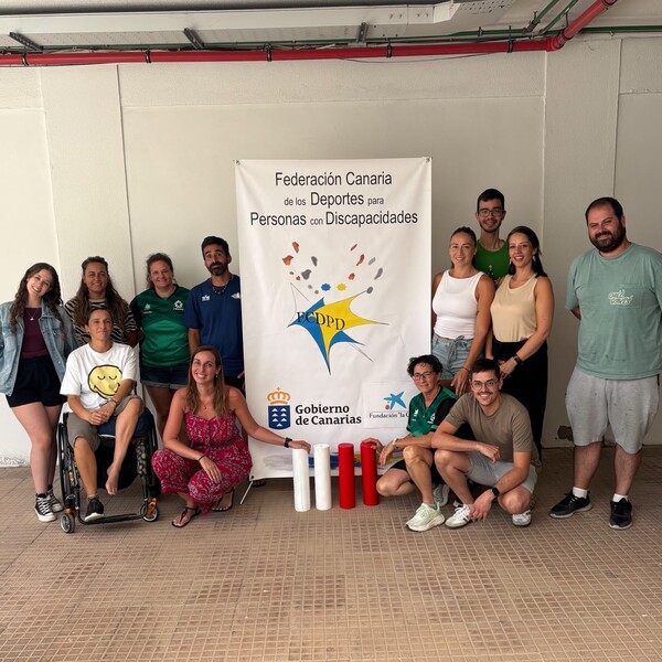 Canarias forma por primera vez a jueces de slalom en silla de ruedas Primera formación de jueces de slalom en silla de ruedas en Canarias