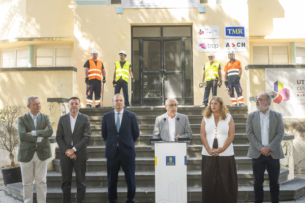 El antiguo Psiquiátrico de Tafira se transformará en un nuevo centro sociosanitario con 242 plazas Acto oficial institucional de inicio de las obras