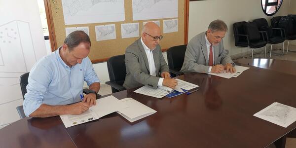 680 nuevas viviendas de alquiler asequible abrirán nuevas oportunidades para quienes buscan un hogar en Gran Canaria Firma del acuerdo entre alcalde, presidente del Cabildo y consejero de Hacienda