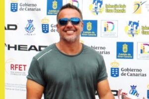 José Guerra, campeón de Gran Canaria de tenis en silla de ruedas
