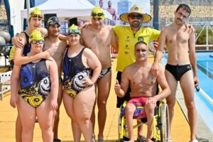 David Santana, delegado del Club de Natación Discarucas