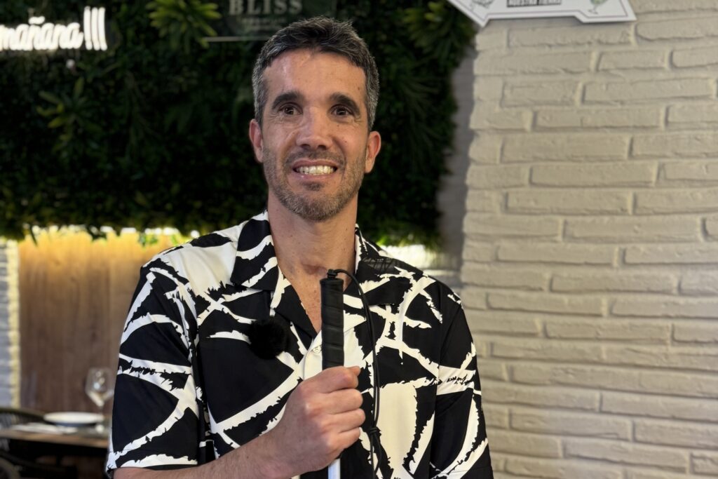 Joel Fuertes, presidente de la Asociación La vida desde tus ojos Joel Fuertes, presidente de la Asociación La vida desde tus ojos
