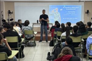 Joel Fuertes, presidente de la Asociación La vida desde tus ojos