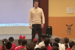 Joel Fuertes, presidente de la Asociación La vida desde tus ojos