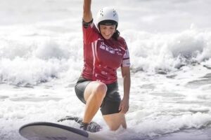 Mar Díaz, campeona de Gran Canaria de tenis en silla de ruedas