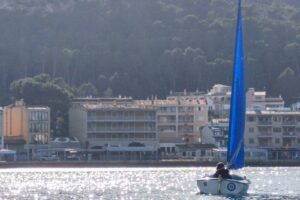 Mar Díaz, campeona de Gran Canaria de tenis en silla de ruedas
