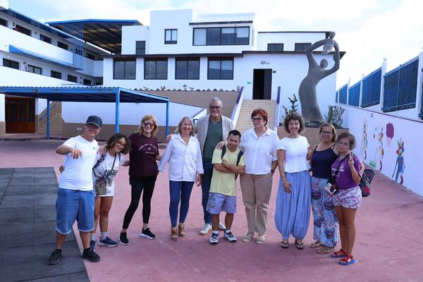 Creciendo Yaiza impulsa un verano inclusivo para jóvenes con discapacidad intelectual de Lanzarote y Fuerteventura Asociación Creciendo Yaiza durante su campamento inclusivo de verano