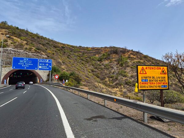El Cabildo corta este domingo el tráfico en la Circunvalación de la capital para iniciar la impermeabilización del Guiniguada Corte de la Circunvalación de Las Palmas de Gran Canaria por las obras del Guiniguada