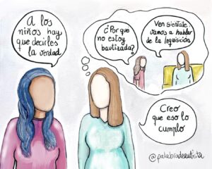 Laura Cubas, artista y humorista gráfica
